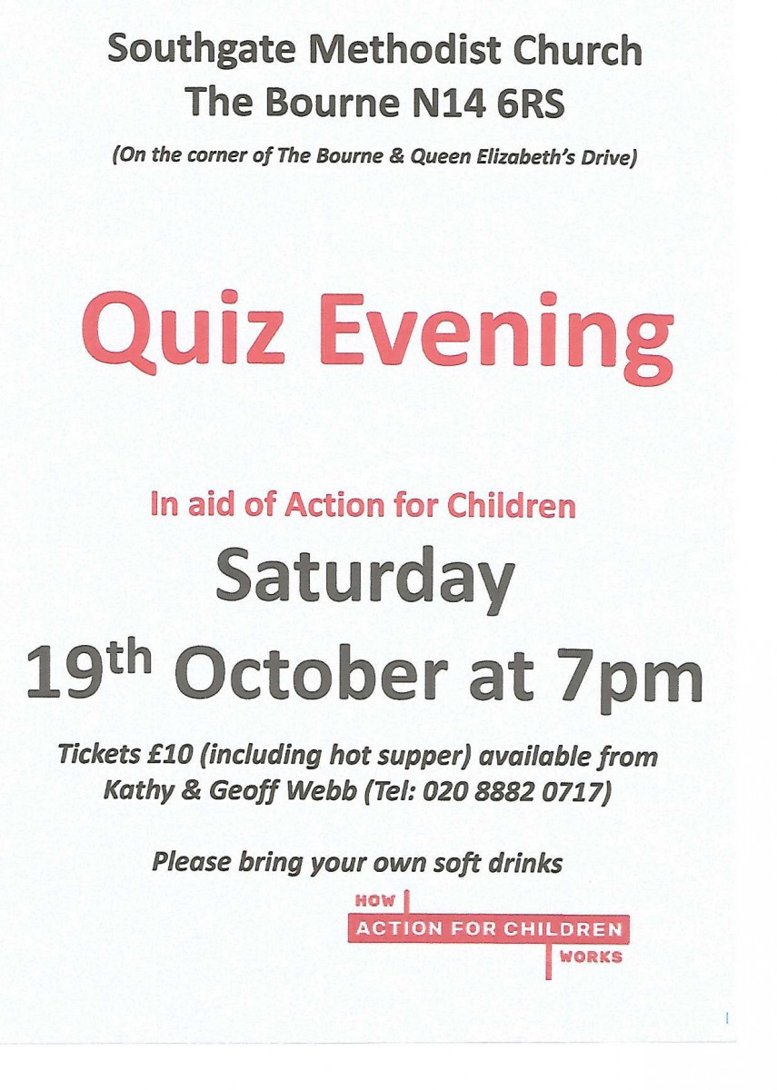 Action for Children Quiz Evening